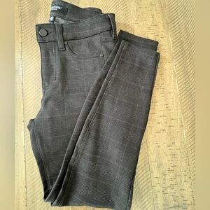 Liverpool Los Angeles Madonna Plaid Skinny Fit Pant NWOT